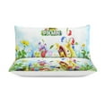 thumbnail image 3 of Pikmin 3 Piece Comforter Bedding 1 Set Super Soft Quilt Cover with 2 Pillowcases Funny Merch Movie Fans Gifts for Girls Boys Kids Adults 90"×90", 3 of 7