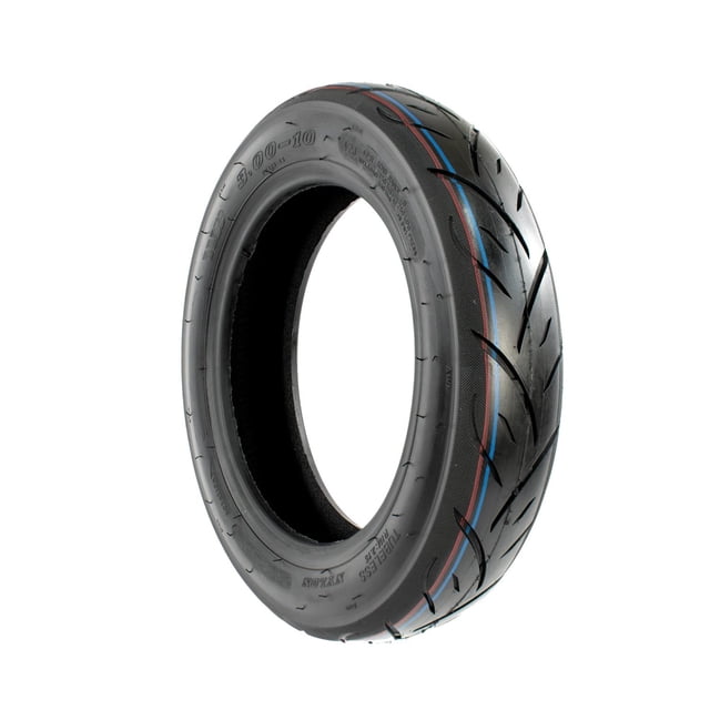 Llanta 3.00-10 para moto tubeless 42J 4PR negro M