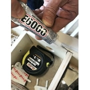 Eclectic E6000 Adhesive Glue, Industrial Strenght, Precision Tip, Clear, 231020, 1 fl. oz.