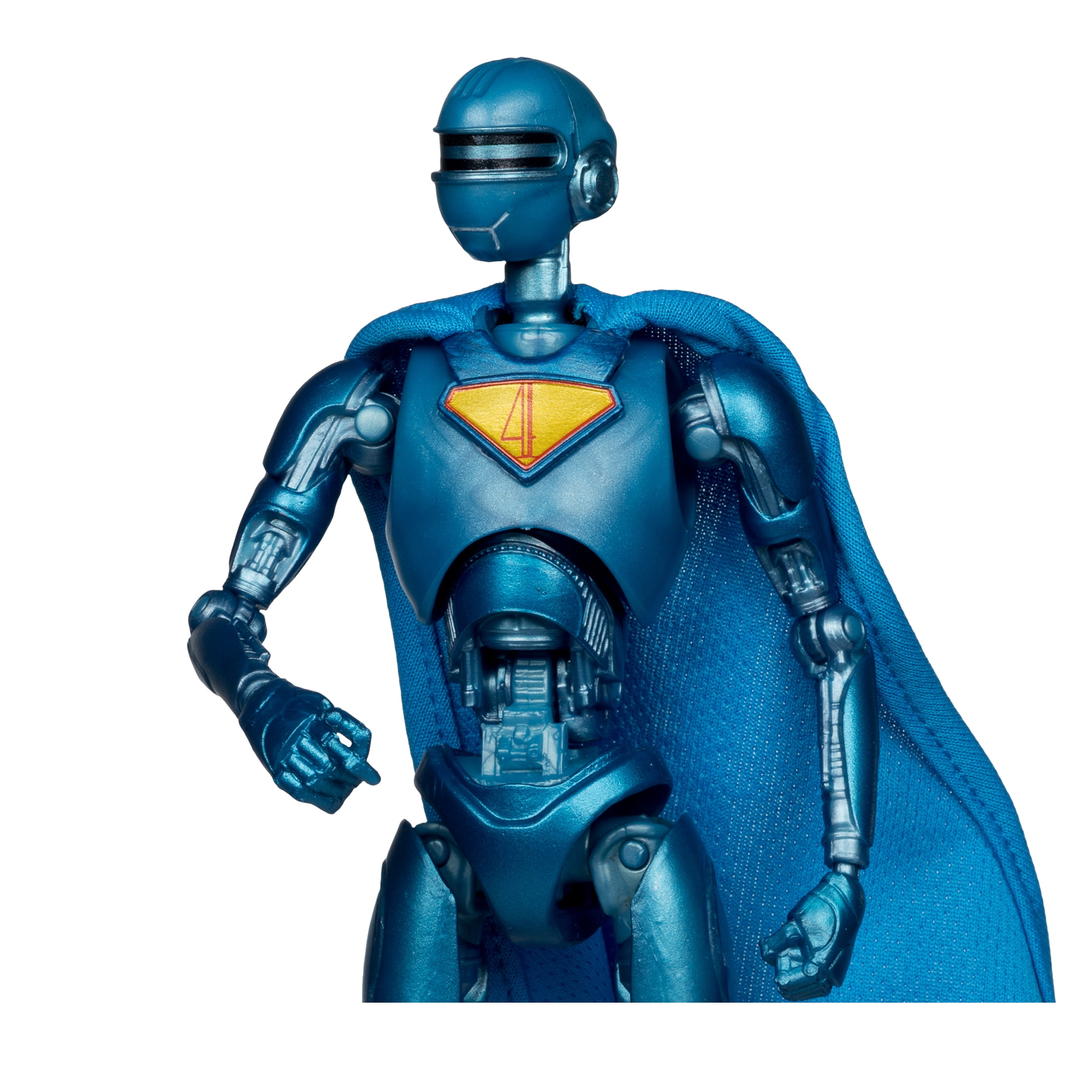Superman Robot (Superman Movie) Deluxe Theatrical Edition (Red Platinum Edition) - McFarlane Toys