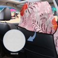 thumbnail image 4 of XYZCANDO Car Seat Cover Towel Floral Print Car Seat Protector Towel for Gym Outdoor Beach, Machine Washable Fashionable Automotive Front Seat Protector, 4 of 6