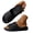 Black, variant on Cloud Pillow Slippers for Women Men EVA No Slip Quick Drying Lightweight Soft Shower Spa Massage Summer Shoes