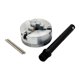 thumbnail image 1 of Mandril de torno de 3 mordazas, ligero, compacto y portátil, de repuesto, resistente al desgaste, para mini torno de metal con ., 1 of 8