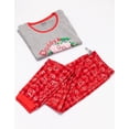 thumbnail image 4 of Peppa Pig Mens Red Long Sleeve Long Leg Pyjama Set, 4 of 6
