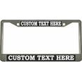 thumbnail image 4 of Certified Cat Lover Style Heavy Duty Metal License Plate Frame Car Tag Holder Cover/Car Accessories (Carbon), 4 of 4