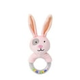 thumbnail image 2 of kjfeif Plush Baby Soft Rattle Toys Fabric Ring Rattles Shaker Handbells Early Development Hand Sensory Toys Stuffed Animal for 6 9 12 Months and Toddler Boy Girl,Kids Birthday Gift 3.34 x 7.48 Inch, 2 of 5
