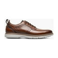 thumbnail image 3 of Stacy Adams Sync Plain Toe Elastic Lace Up Sneaker Leather Cognac 25662-221, 3 of 8