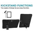 thumbnail image 4 of FIEWESEY for Dragon Touch K10 Case,Heavy Duty Shockproof Rugged Protective Case for Dragon Touch K10/GTYD 10 inch/Foren-Tek 10 inch/TAGITAL 10 inch Tablet+Screen Protector (Black/Black, 2 Pack), 4 of 7