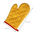 Black and Friday Deal 2024!Heat Thick Oven Gloves Dot Microwave