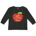 thumbnail image 3 of Inktastic Apple Cider Time Autumn Boys or Girls Long Sleeve Toddler T-Shirt, 3 of 5