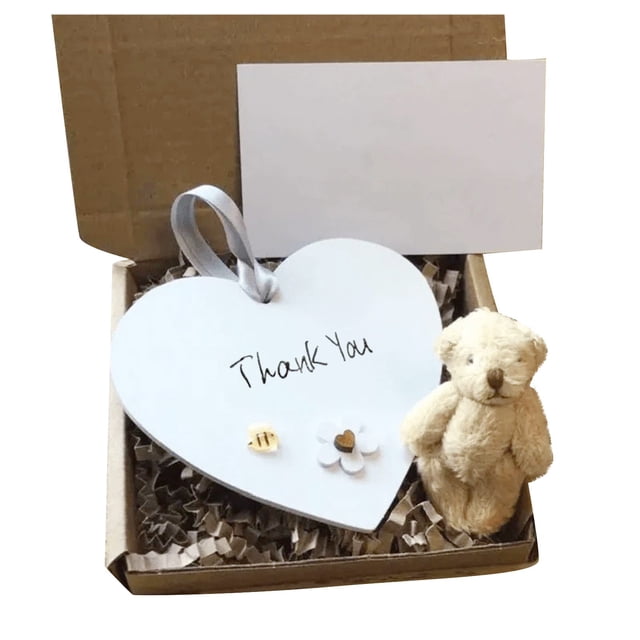Gran Oso de Peluche en Forma de Corazón de Madera Bolsillo Oso de Peluche Abrazo Regalo Mini Oso de Peluche
