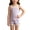 Purple, variant on Juorvia Toddler Girls Summer Outfits 2pc Loungewear Cotton Classic Fitted Sleeveless Tops Color Spliced Shorts(18-19 Months,Yellow)
