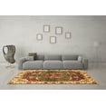 thumbnail image 3 of Ahgly Company Indoor Square Abstract Brown Modern Area Rugs, 8' Square, 3 of 4