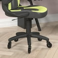 thumbnail image 4 of Flash Furniture X10 Faux Leather High Back Gaming Chair with Arms, 250 lb, Black/Green, 4 of 9