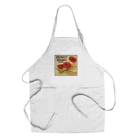 International Imports Citrus Heights Hemet Heights Brand - Hemet, California - Citrus Crate Label (Cotton/Polyester Chef's Apron) ()
