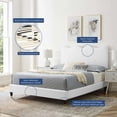 thumbnail image 5 of Current Performance Velvet Twin Platform Bed, 5 of 12