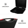 thumbnail image 4 of OULII Plastic Storage Case Black PP Durable Tool Box Organizer 1Pack, 4 of 7