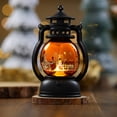 thumbnail image 4 of Aoznliie LED Lantern, Halloween Lighted Lanterns with Flickering Flame,Tea lamps for Halloween Party Decor Home Table,7x4x4 in, 4 of 8