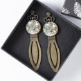 thumbnail image 4 of Map Vintage Copper Crown-Shaped Bookmarks: Stainless Steel Reading Accessories - Gift for Book Lovers and Readers, 4 of 5