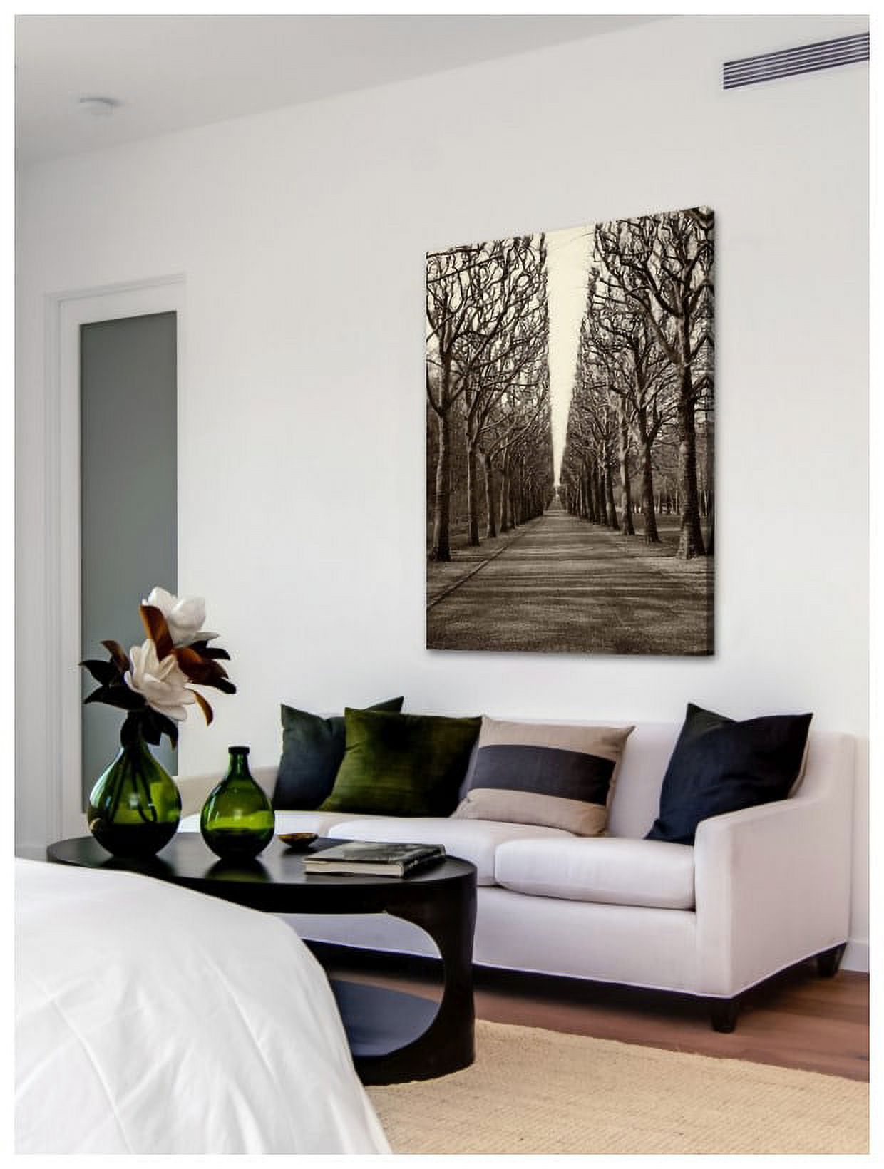 "Tree Alley" Painting Print on Wrapped Canvas