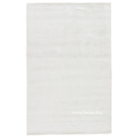 Ivory Viscose Rug For Bedroom Custom Loomed Rug Prince Carpet Palace Handmade Area rug (6'x9', 8'x10', 8'x11', 9'x12', 9'x13', 10'x14', 11'x15', 12'x15')