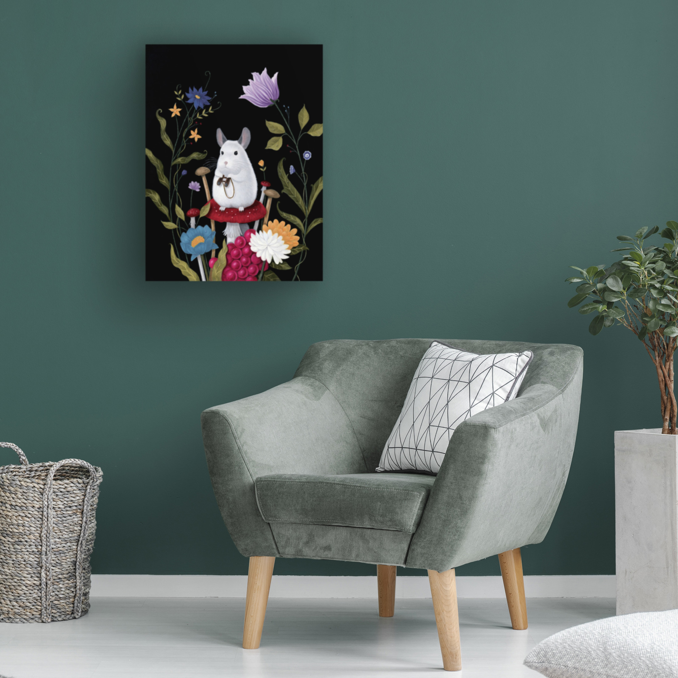 Canvas Wall Art - Gina Matarazzo 'An Adventure For Walter' Wall Art for Living Room, Bedroom, or Office Décor by Trademark Fine Art - 14 x 19 Inches