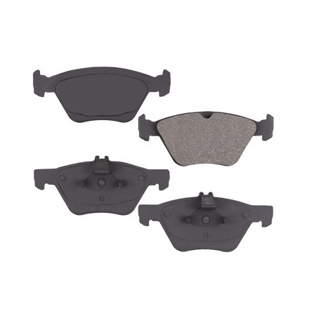 Gridiron Brakes Standard Semi-Metallic Brake Pads (4-Pad Set) - ID853 (Replaces Part# MKD853)