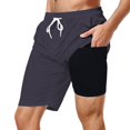 thumbnail image 1 of Men's Summer Casual Shorts with Functional Pockets and Inner Layer for Versatile Outdoor Wear Durable Construction for Daily Leisure Street Style and Travel, 1 of 5