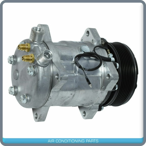 New A/C Compressor Sanden SD508 & H14 - 12V - 8 Groove Serpentin