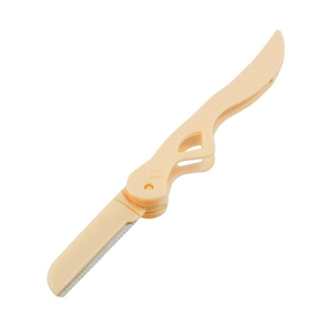Unique Bargains Foldable Hair Shaver Trimmer Eyebrow Razor Shaper
