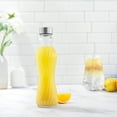 thumbnail image 6 of Brightware Spring Fluted Glass Water Bottles – 16 oz – Set of 6, 6 of 8
