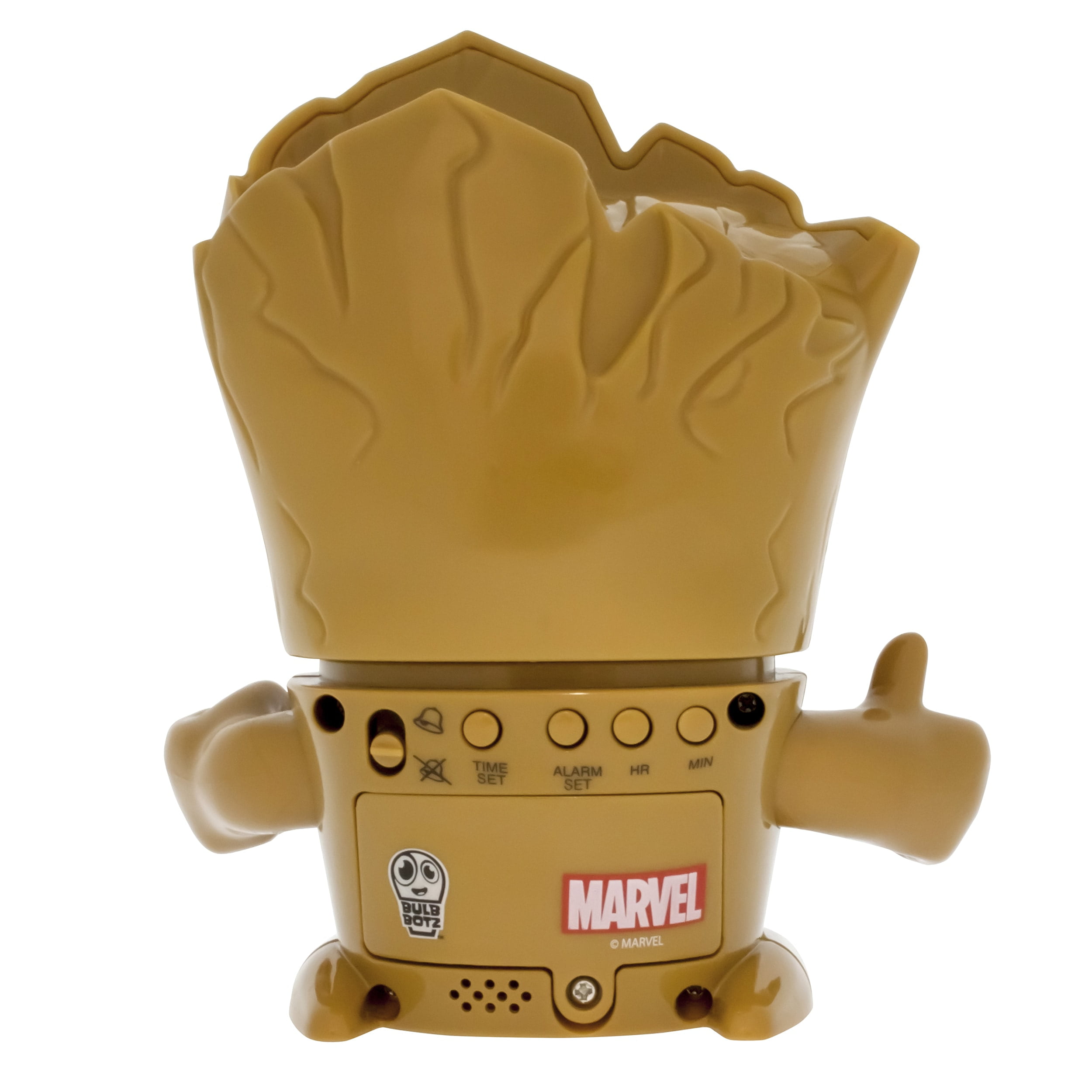 Réveil portable Marvel Avengers Groot Talking 6 pouces ampoule botz voyage  s'all