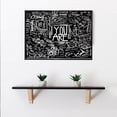 thumbnail image 5 of Quote You Are Wall Tapestry Black and White Inspirational Classroom Kids Tapestries Wall Hanging Motivational Positive Affirmations Saying Aesthetic Tapestry for Bedroom Dorm, 5 of 7