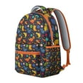 thumbnail image 2 of "Dinosaur Pattern Backpack - Large Capacity School Backpack for Middle & High School Students, Waterproof Laptop Backpack with Organization Pockets, Durable & Stylish", 2 of 6