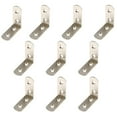 thumbnail image 5 of Escuadra de esquina de acero inoxidable de 10 pulgadas, soporte angular para unión de esquinas para montaje en pared, resistente 50x50x20mm, 5 of 5