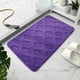 thumbnail image 4 of Alfombras de baño, alfombras para sala de estar, alfombra de área, alfombra de baño de imitación de color sólido, alfombra absorbente para la entrada del baño, puerta de ducha, felpudo con borde multi, 4 of 4