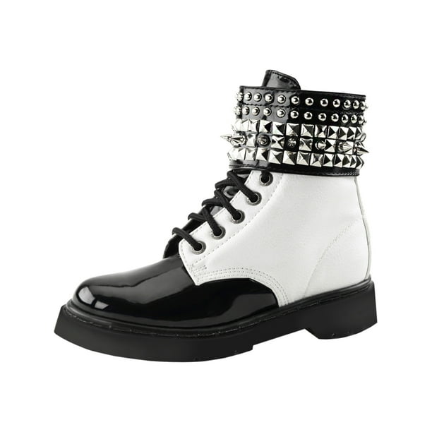 black and white boot laces