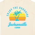 thumbnail image 4 of Inktastic Summer Enjoy the Sunshine Jacksonville Florida in Blue Boys or Girls Toddler T-Shirt, 4 of 5