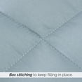 thumbnail image 4 of Southshore Fine Living, Inc. Vilano Springs All-Season Twin Down Alternative Comforter, Sky Blue, 4 of 9