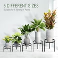 thumbnail image 2 of Metal Plant Stand 5-Pack CADANI Heavy Duty Anti-Rust, 2 of 7
