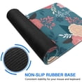 thumbnail image 6 of Long Mouse Pads for Desk,Pioneer Flower Floral Print Pattern Desk Mats on Top Of Desks, Desk Mouse Pad Extra Large with 3mm Non-Slip Base and Stitched Edge for Gaming,Office,Work,Home 31.5"x11.8", 6 of 6
