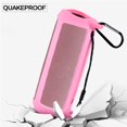 thumbnail image 5 of Paiyule Silicone Case Cover for JBL FLIP 5 Waterproof Portable Bluetooth Speaker, Travel Carry Pouch with Strap (Speaker Not Included) - Pink, 5 of 7