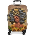 thumbnail image 2 of Travel Luggage Cover Suitcase Protector Fits 18-32 Inch Luggage Wheel Covers Patterned Travel Related Items Flower Luggage Protector Elastic Luggage Anti-scratch Suitcase Cover L, 2 of 6