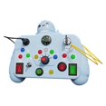 thumbnail image 4 of MERIGLARE LED Light Busy Board Children Puzzle Early for Kids Boy Girls Travelling Toy, 4 of 9