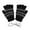 Blanc, variante sur Hearth & Gear Gants Chauffants Sans Doigts en Tricot de Laine à Motif Rayé USB Mains Gants Chauds Gants pour Femmes Hommes Filles Garçons Gants Chauffants USB Stepper Stationnaire sous le Bureau Vélo d'Exercice Mini Elliptique
