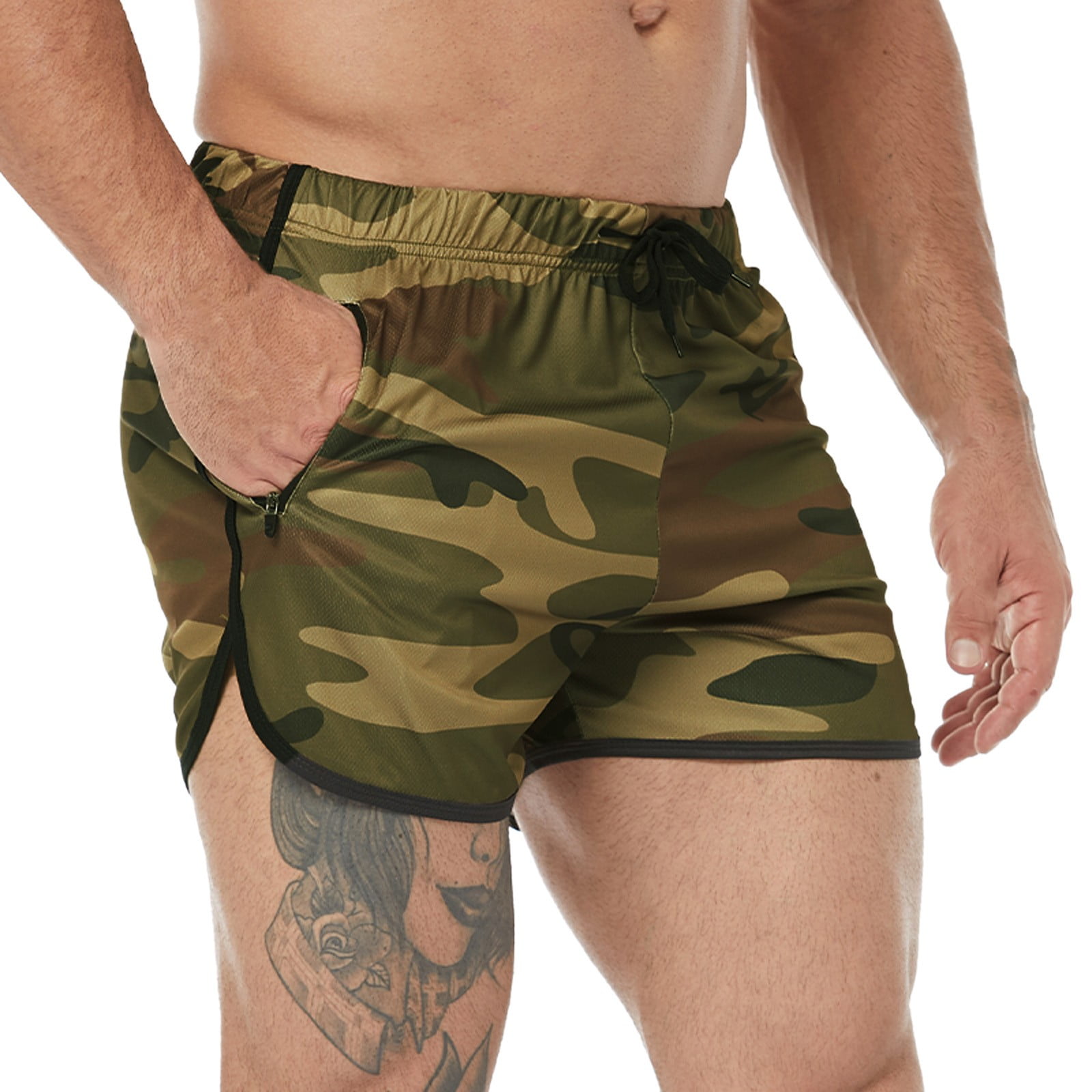 fvwitlyh Gym Shorts for Men 5 Inch Men