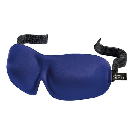 Bucky 40 Blinks Beauty Sleep Mask, 3.5"x9.5", 100% Polyester and Foam, Multiple Colors/Styles