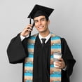 thumbnail image 5 of Haiem Boards and Beach Pattern Graduation Stole 2024 | Premium Satin Sash for Graduation Ceremony, 5 of 7