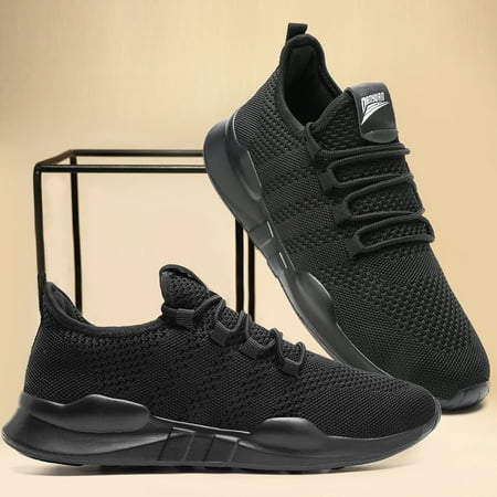 

Men‘s Running Shoes Couple Knit Breathable Lightweight Running Shoes Outdoor Athletic Walking Sneakers Spring And Summer