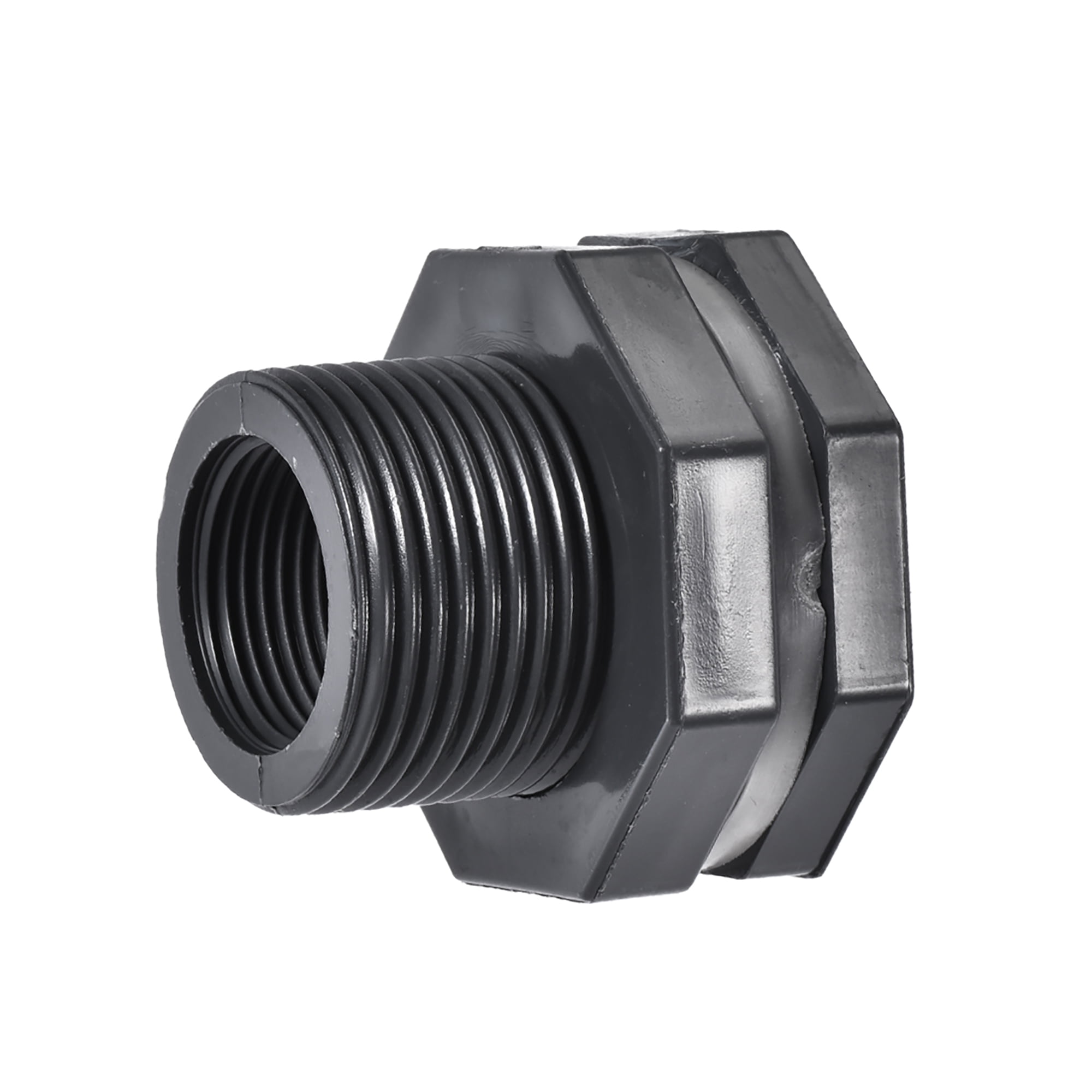 Uxcell G3/4 Female Lengthen Pipe Fitting PVC Bulkhead Fitting with